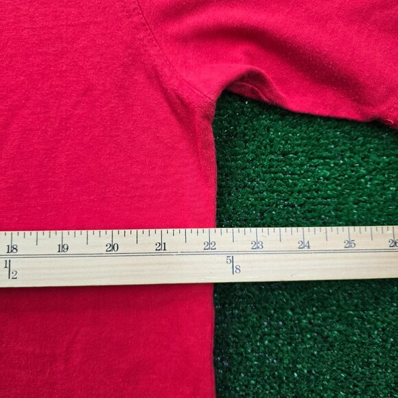 AKOO‎ Tshirt Mens XL Red Short Sleeve Jet Fighter Smoke Graphic Streetwear - Picture 4 of 8